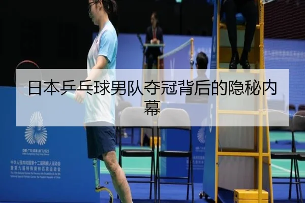 日本乒乓球男队夺冠背后的隐秘内幕 - 188sports